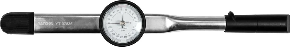 Yato Rodyklinis dinamometrinis raktas, 1/2", 0–200 Nm (YT-07835)