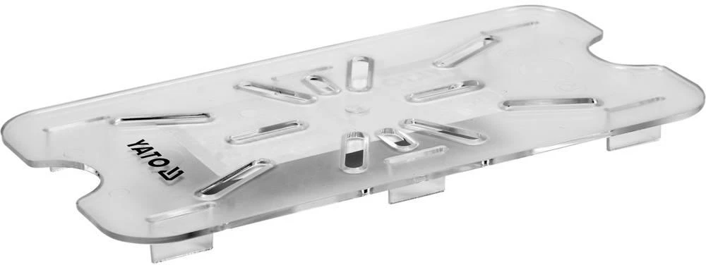 Yato Toya Sa Poland Nuvarvinimo grotelės GN 1/4 indui | 265 × 162 mm | PC polikarbonatas (YG-00463)