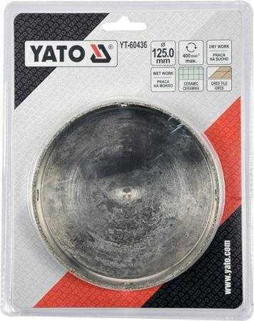 Deimantinė gręžimo karūna Yato YT-60436; 125 mm
