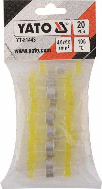 YATO TERMOSIŪLĖS 4-6mm2 SU ALAVU /20vnt.