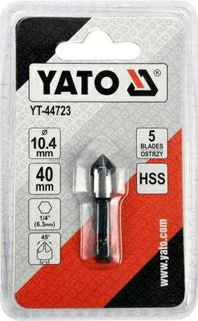 Grąžtas YATO METALINIS SUKIMO MOMENTAS 10,4 mm ŠEŠIAKIAIS