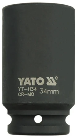 Yato SMŪGINĖ GALVUTĖ, GILI, ŠEŠIAKAMPĖ | 20 MM (3/4") | 34 MM (YT-1134)