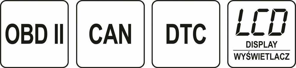 YATO OBD / EOBD DIAGNOSTINIS TESTERIS