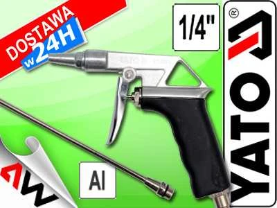 Toya Sa Poland YATO PISTOLET DO PRZEDMUCHIWANIA +2 KOŃCÓWKI 2373