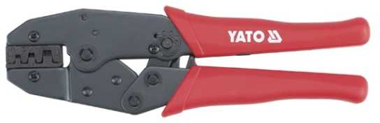 Antgalių presavimo replės Yato YT-2250; 0,5-6,0 mm²; 220 mm
