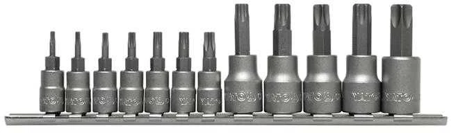 YATO Rinkinys KLUCZY TORX NA SZYNIE 12elem.