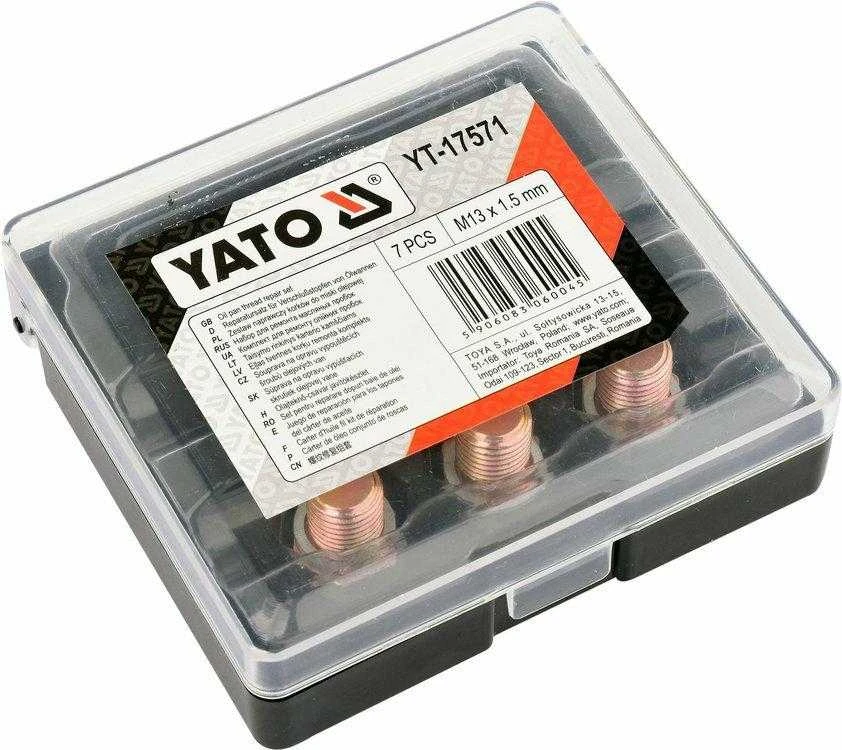 Yato Toya Sa Poland Alyvos išleidimo srauto remonto komplektas | M13 x 1,5 mm (YT-17571)
