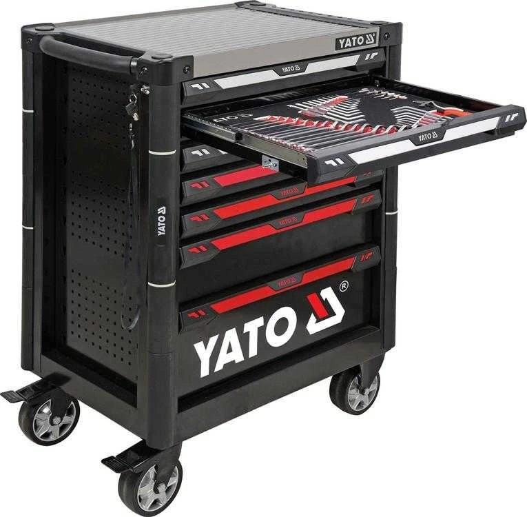 YATO SERVICE SPINTELĖ 7 STALČIAI + 157 ĮRANKIAI