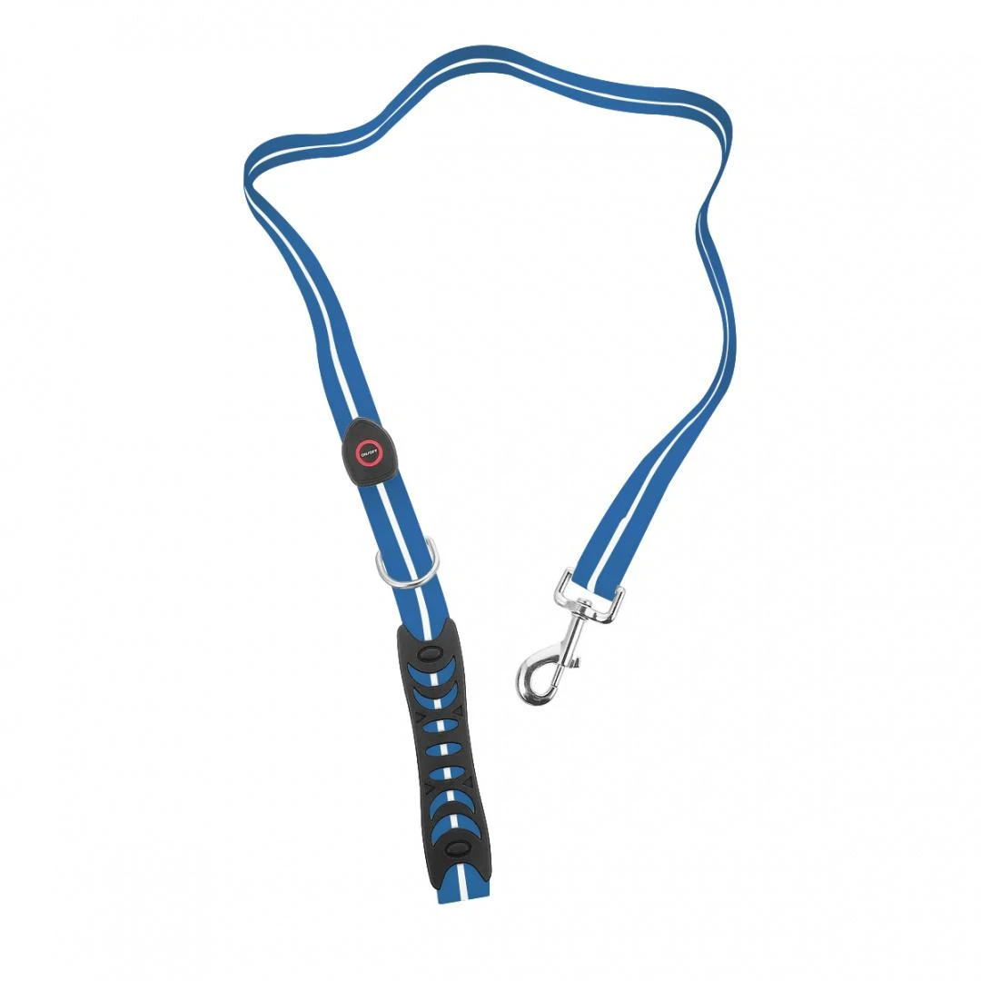 Mėlyna DOGGY VILLAGE Signal pavadėlis MT7118 mėlynas - LED dog pavadėlis - 1.2 m