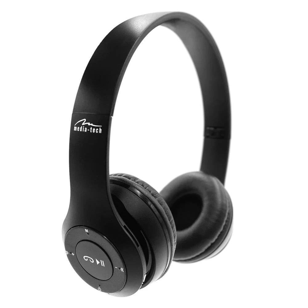 MEDIA-TECH EPSILION BT MT3591 multifunctional Bluetooth 4.2 ausinės