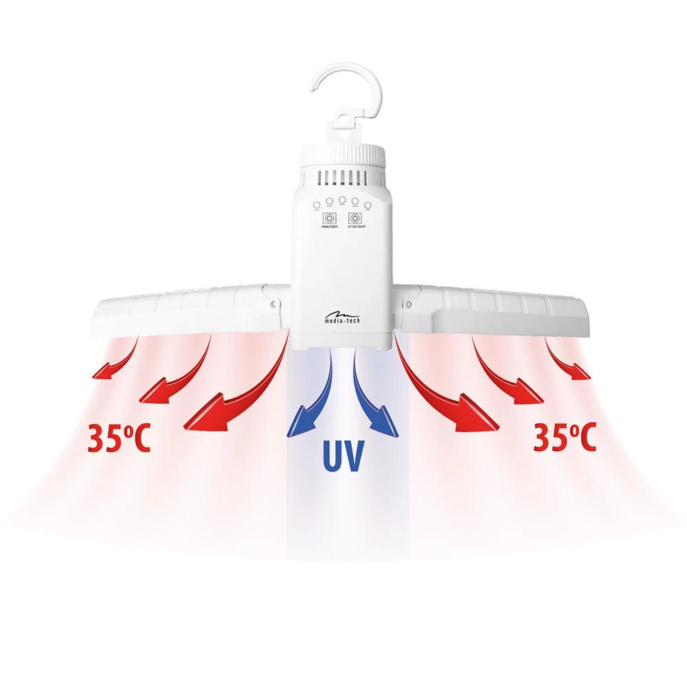 Džiovintuvas SMART AIRDRYER UV su šilumos ir dezinfekcijos srautu