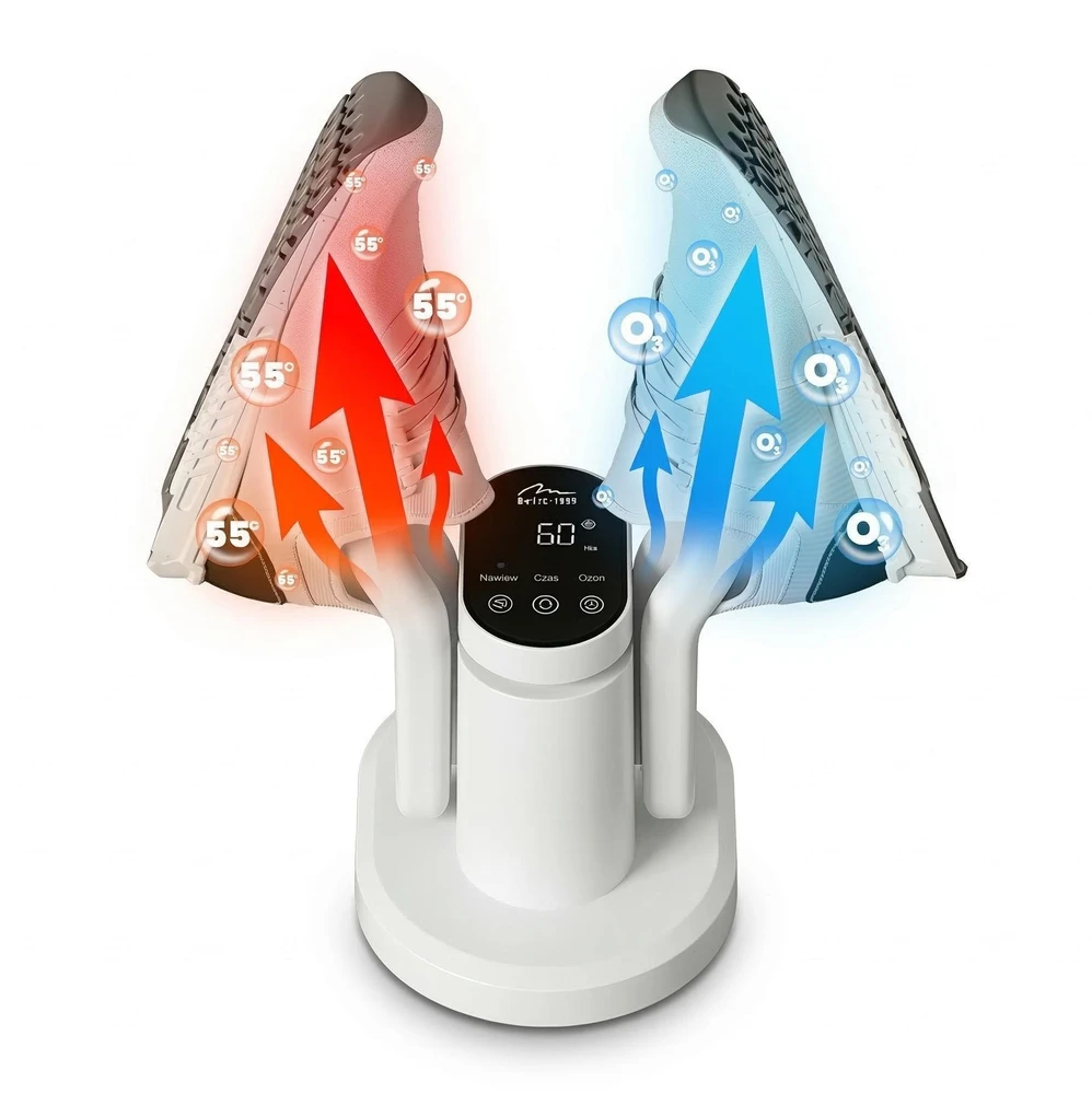 Media tech BATŲ DŽIOVINTUVAS OZONE PRO+ MT6539 – Batų džiovintuvas su ozono dezinfekcija.
