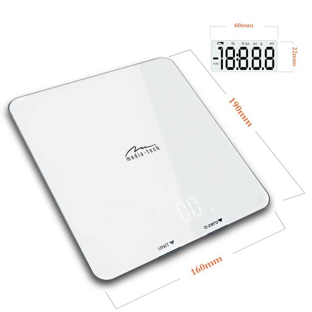 Media-Tech Virtuvinės svarstyklės SMART DIET SCALE MT5544