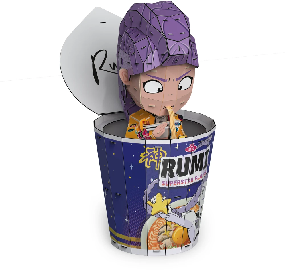 4D Puzzle 4D Dėlionė K-POP DEMON HUNTERS 4D dėlionė „Ramenas: Rumi“
