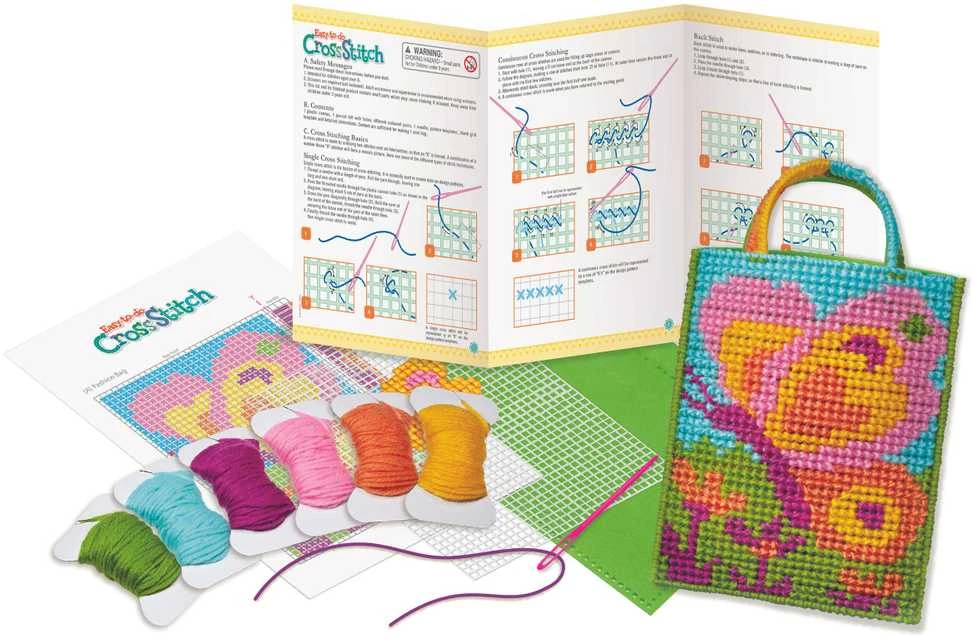 4M rinkinys Easy-To-Do Siuvinėjimas kryželiu