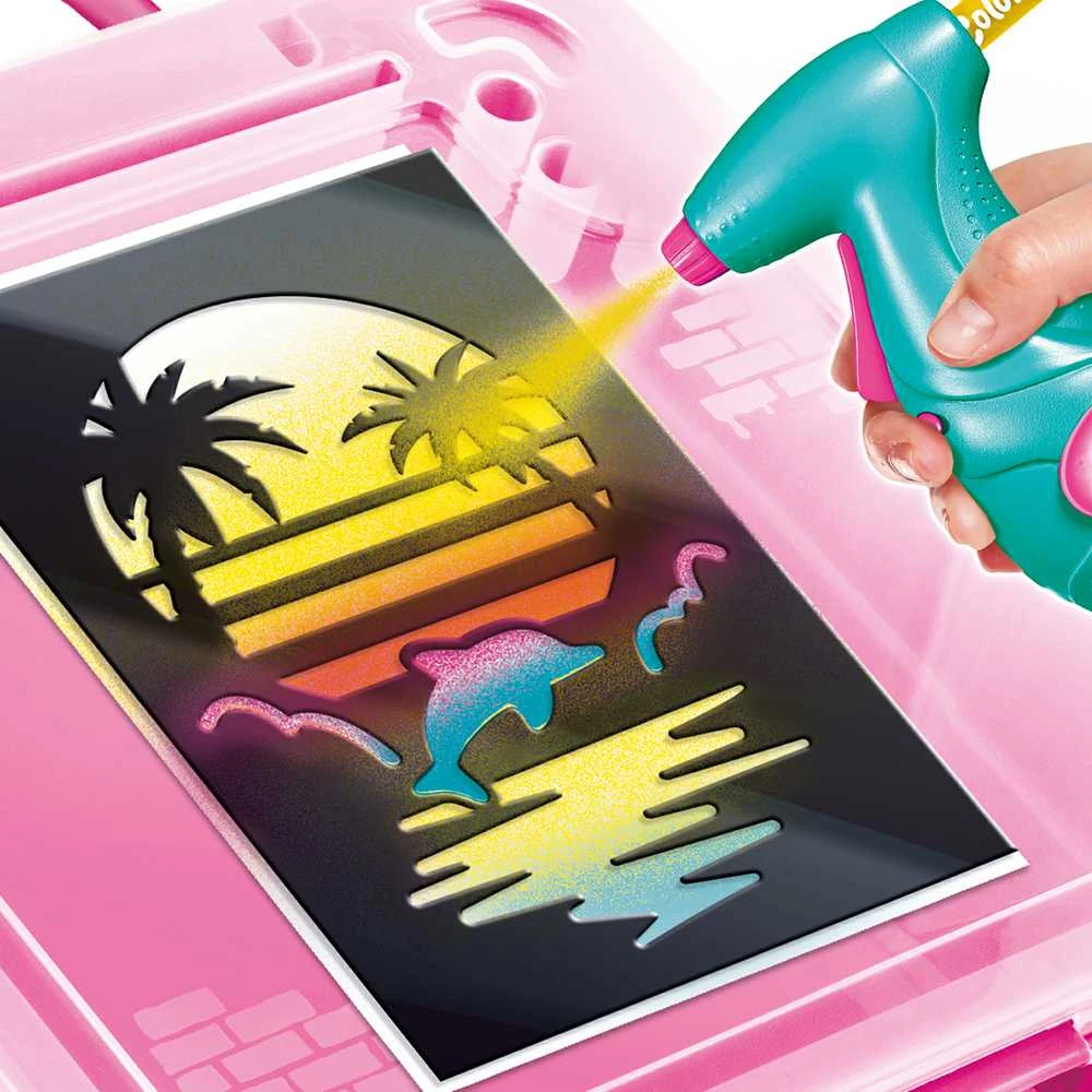 AIRBRUSH CANAL TOYS Menininko lagaminėlis su aerografu