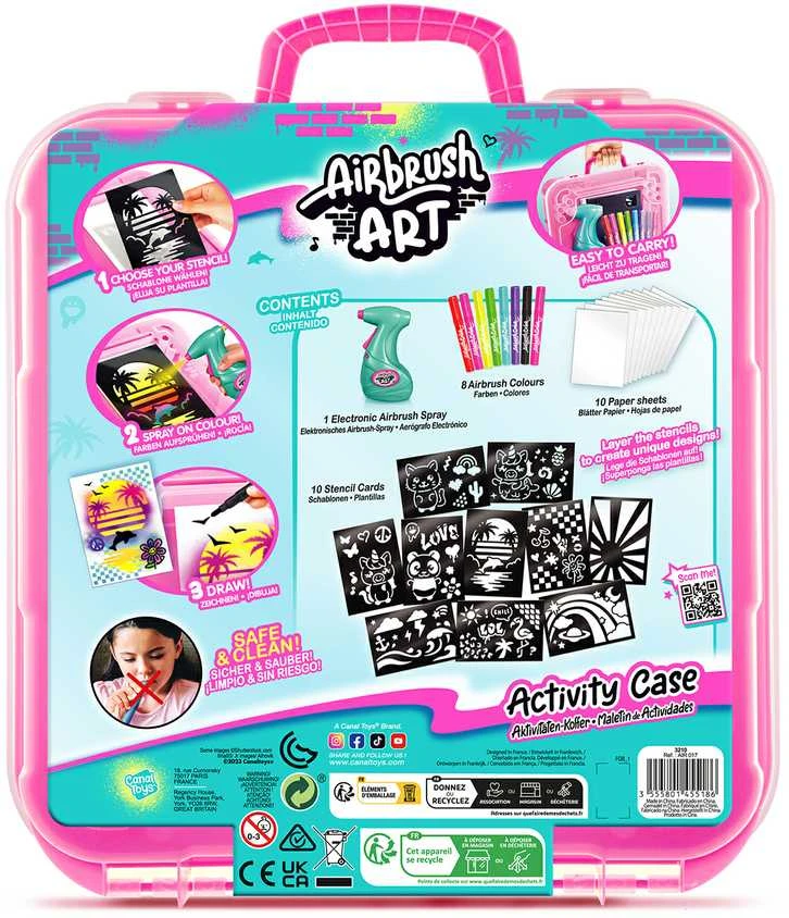 AIRBRUSH CANAL TOYS Menininko lagaminėlis su aerografu