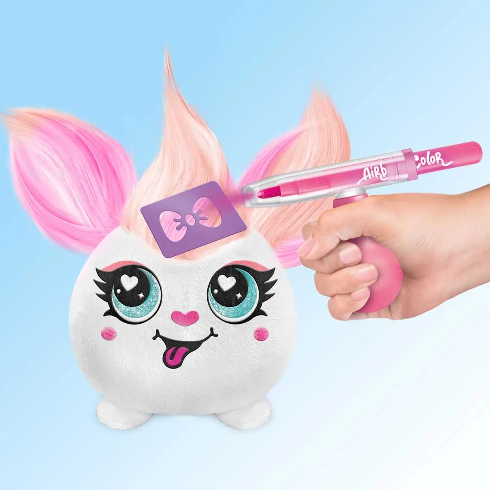 Nezatříděno STYLE 4 EVER AIRBRUSH HAIR´IFFIC Mini pliušinis gyvūnėlis su aerografu