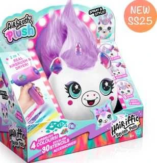 STYLE 4 EVER AIRBRUSH HAIR´IFFIC Pliušinis gyvūnėlis su aerografu