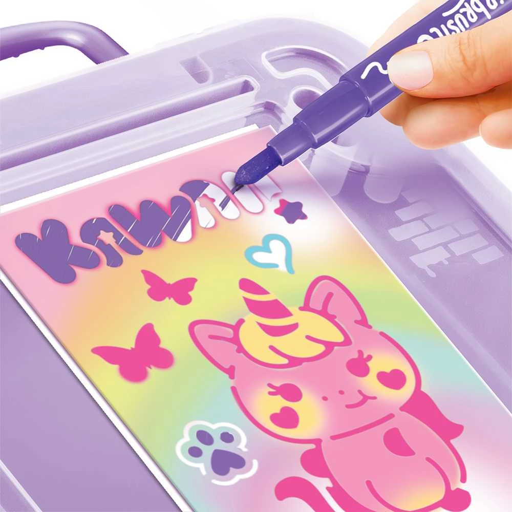 AIRBRUSH CANAL TOYS Menininko lagaminėlis su aerografu