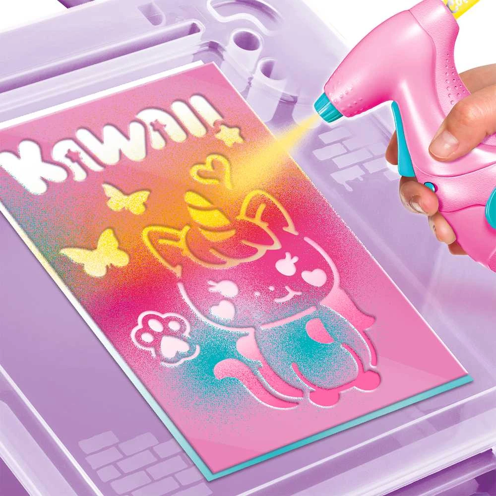 AIRBRUSH CANAL TOYS Menininko lagaminėlis su aerografu