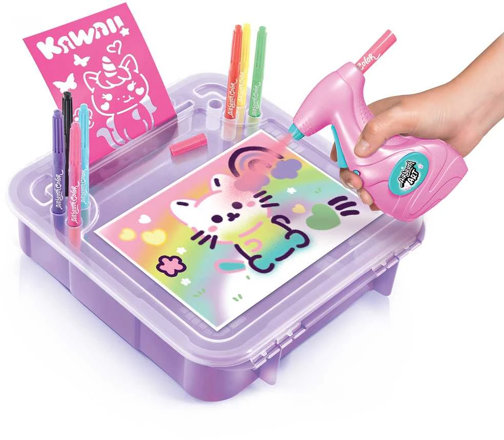AIRBRUSH CANAL TOYS Menininko lagaminėlis su aerografu