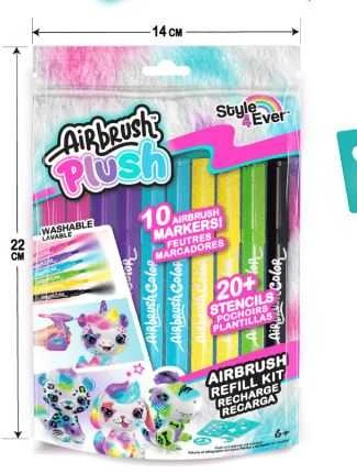Canal toys AIRBRUSH PLUSH Rinkinio papildymas