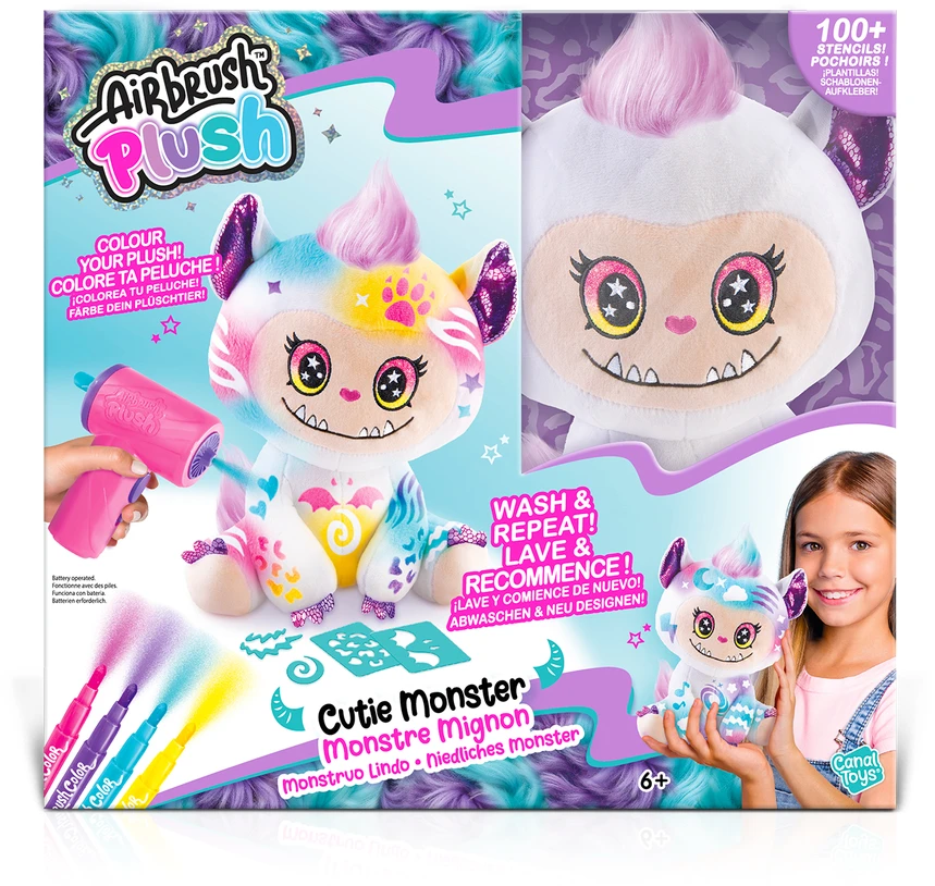 Airbrush Plush - Mielas monstras 20 cm (26078)