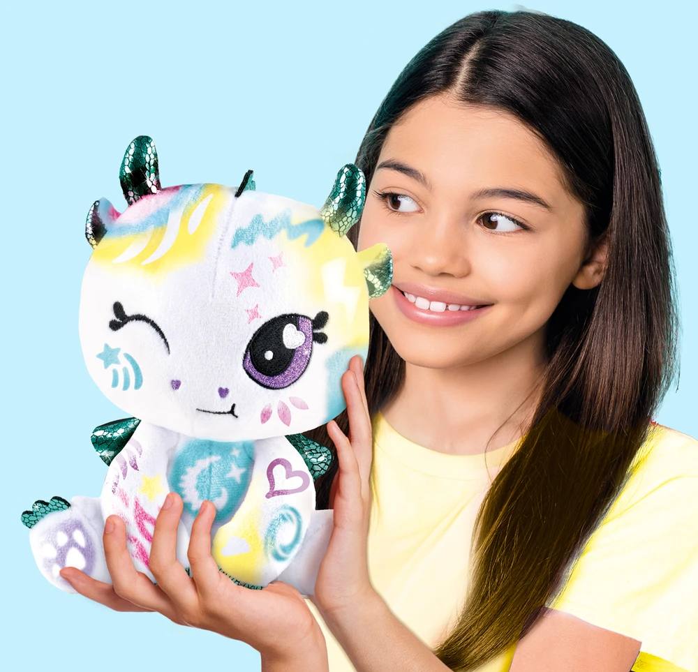 Airbrush Plush - Drakonas 20 cm (26085)