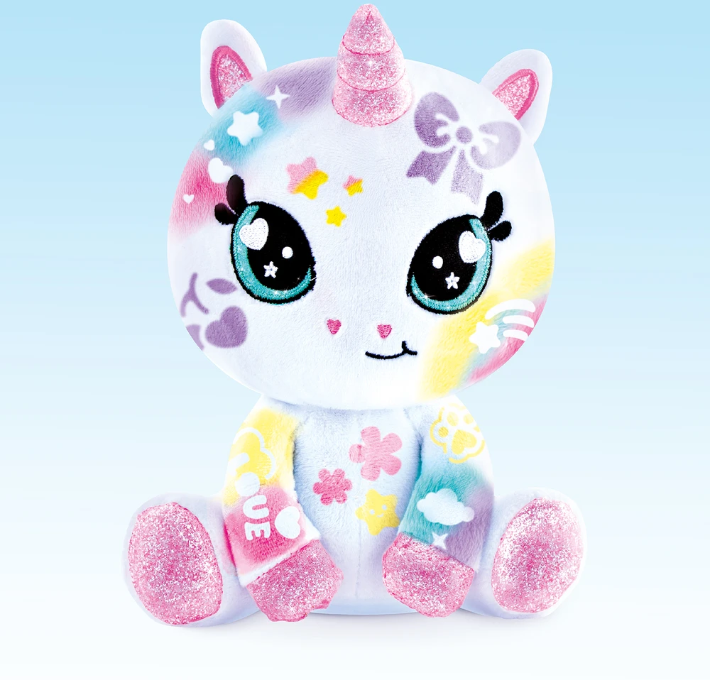 Airbrush Plush - Blizgantis vienaragis 20 cm (26088)