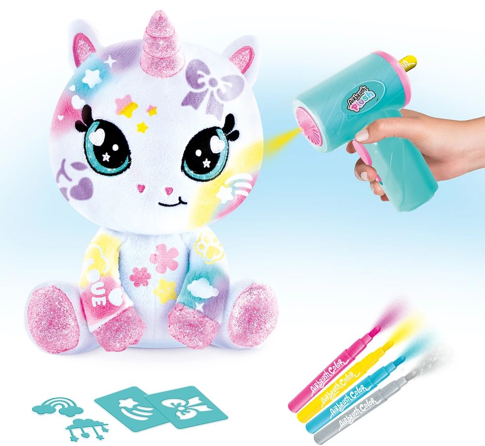 Airbrush Plush - Blizgantis vienaragis 20 cm (26088)