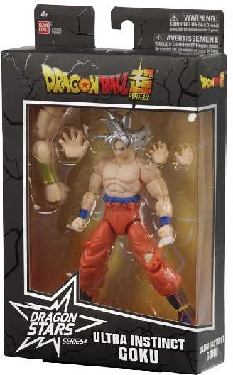 Bandai ANIME HEROES DRAGON STARS Poseable figūrėlė su priedais, 16 cm - Goku Ultra Instinct