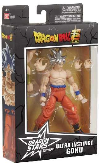Bandai ANIME HEROES DRAGON STARS Poseable figūrėlė su priedais, 16 cm - Goku Ultra Instinct