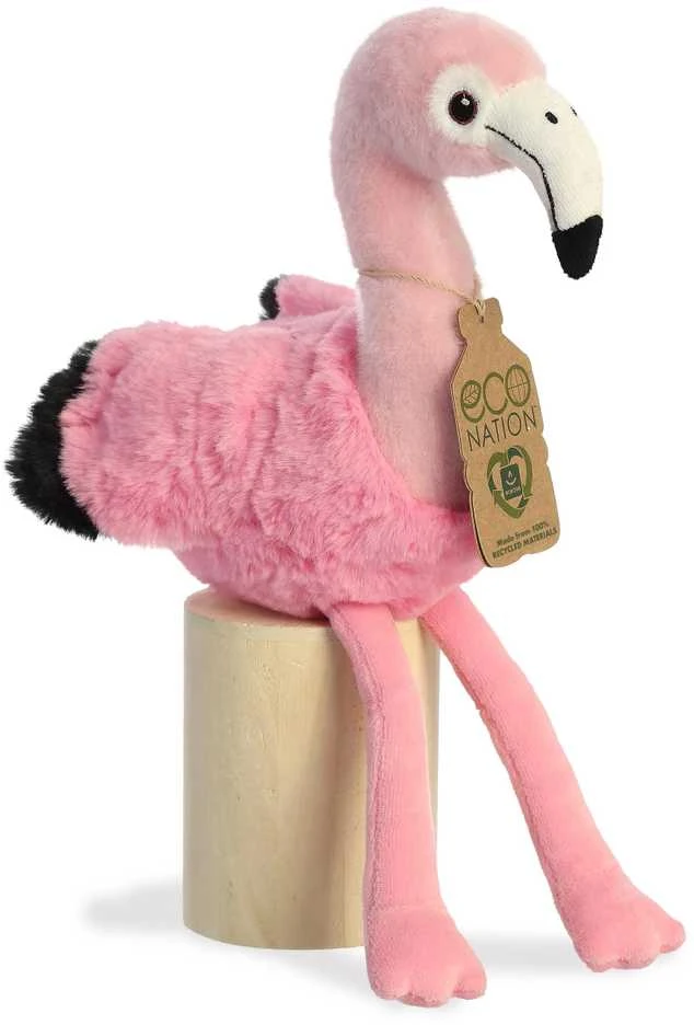 AURORA ECO NATION Pliušinis flamingas, 24 cm