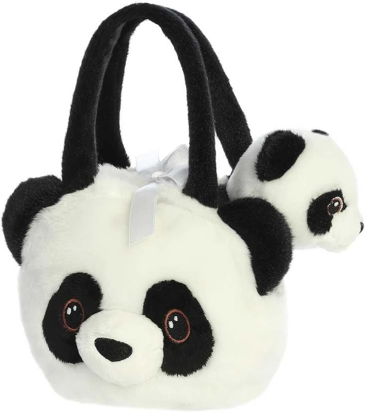 FANCY PALS AURORA Panda rankinėje, 20 cm aprašymas - Prekės nuotrauka