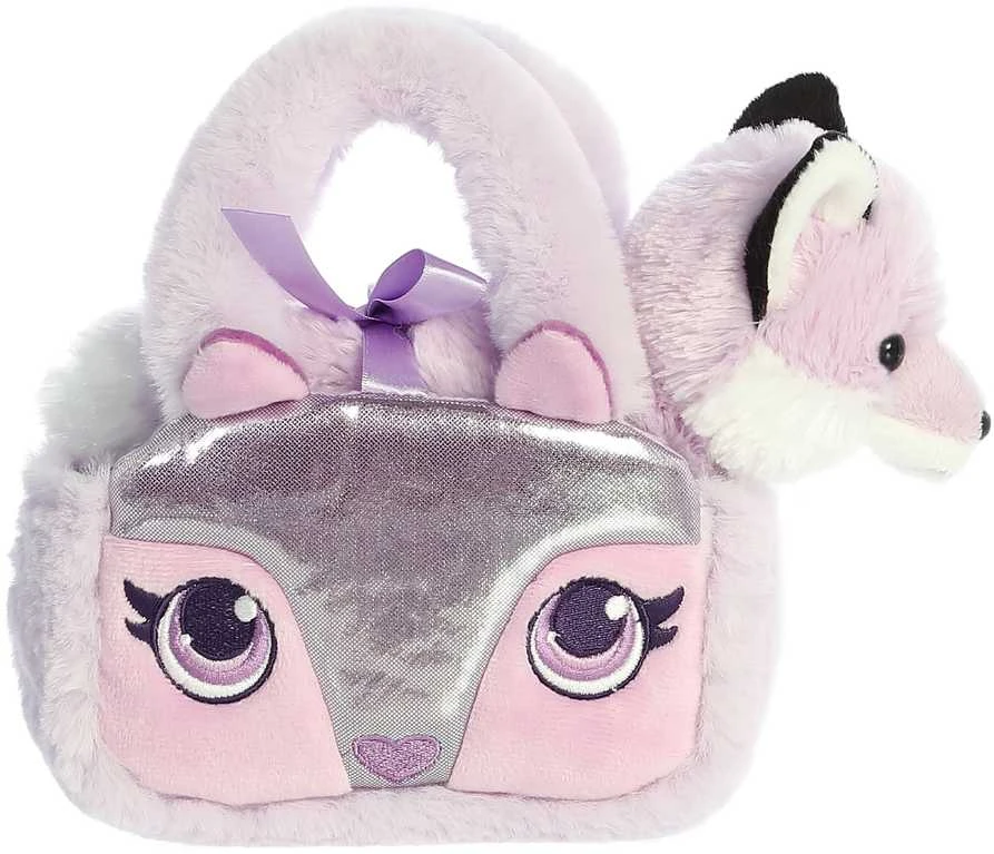AURORA FANCY PALS Pliušinė lapė rankinėje, 20 cm