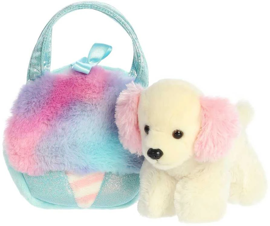 AURORA FANCY PALS Šuniukas COTTON CANDY, 20 cm aprašymas - Prekės nuotrauka