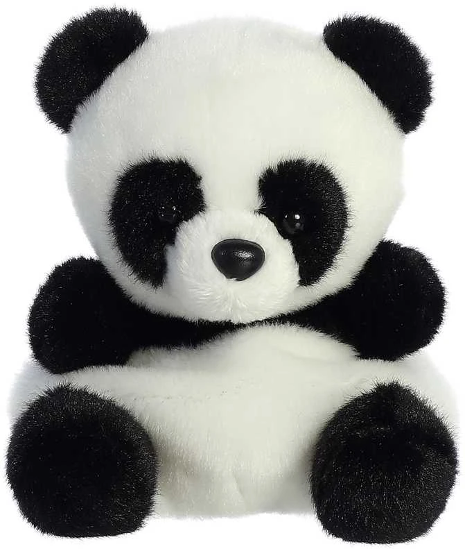 PALM PALS AURORA Pliušinė panda, 12 cm aprašymas - Prekės nuotrauka