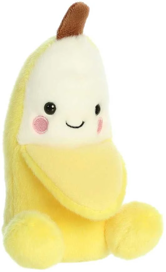 AURORA PALM PALS Pliušinis bananas, 12 cm aprašymas - Prekės nuotrauka