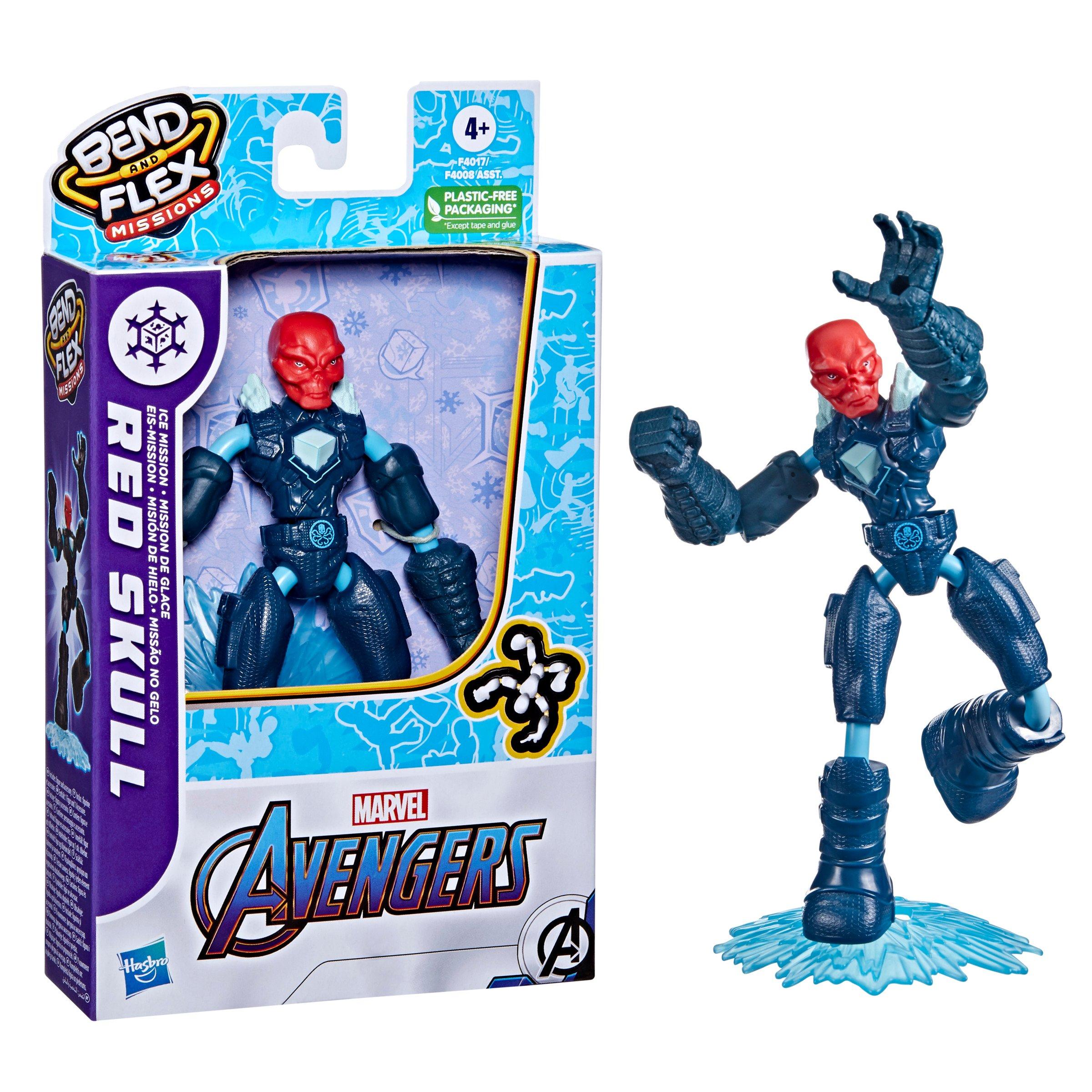 AVENGERS „Bend and Flex“ figūrėlė, 15 cm aprašymas - Prekės nuotrauka