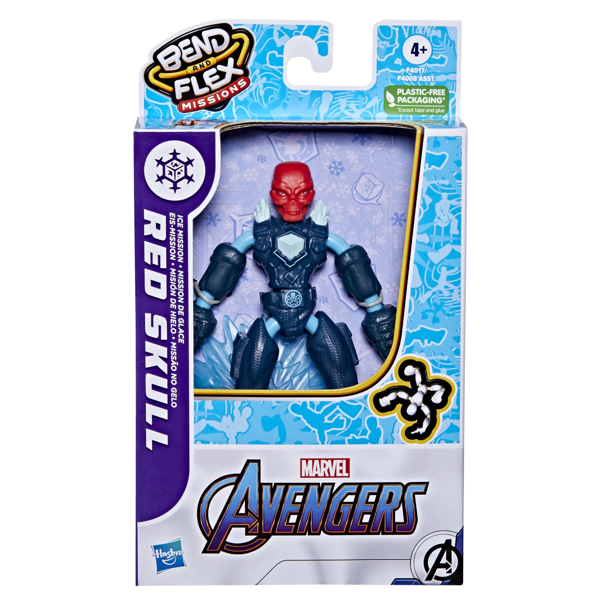 AVENGERS „Bend and Flex“ figūrėlė, 15 cm