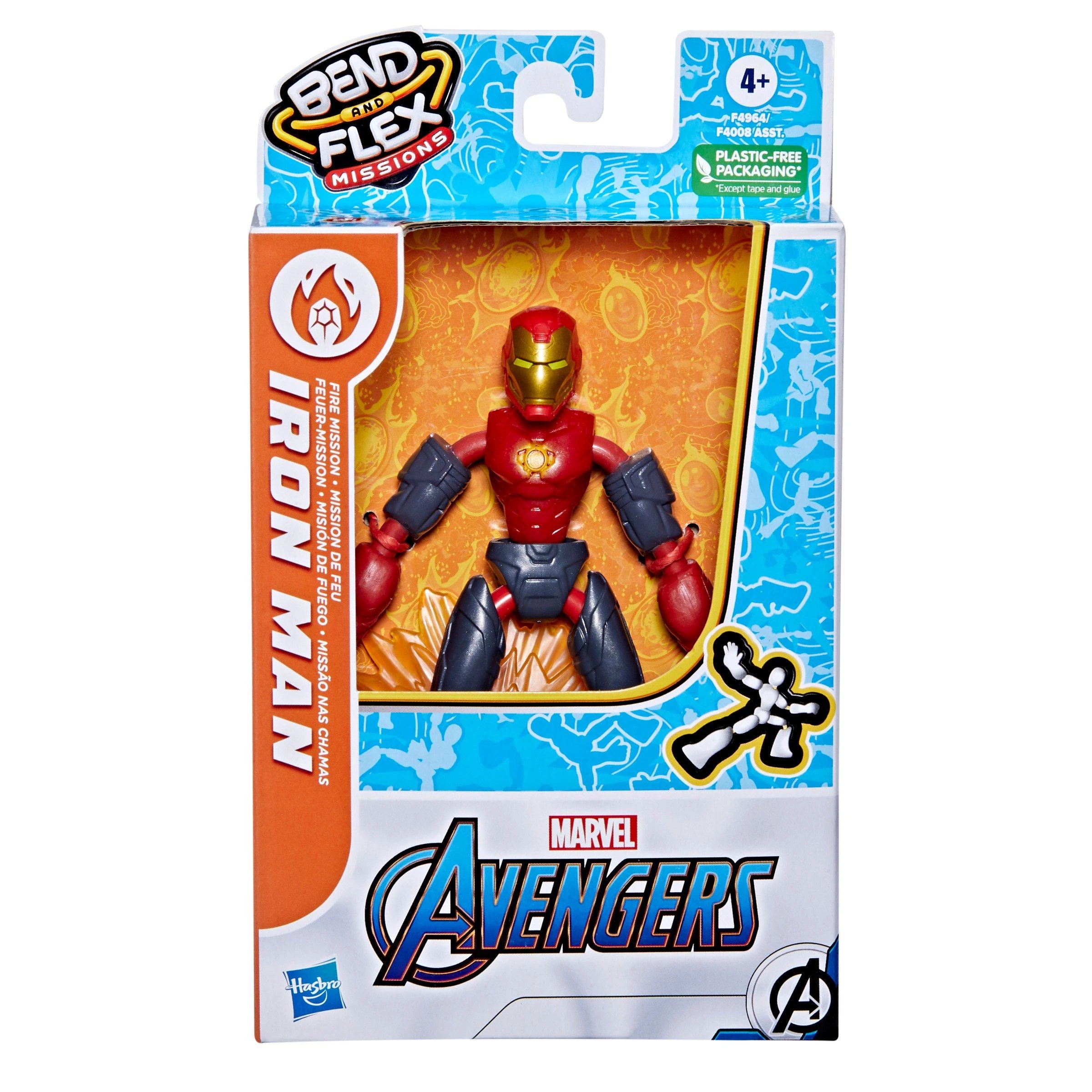AVENGERS „Bend and Flex“ figūrėlė, 15 cm