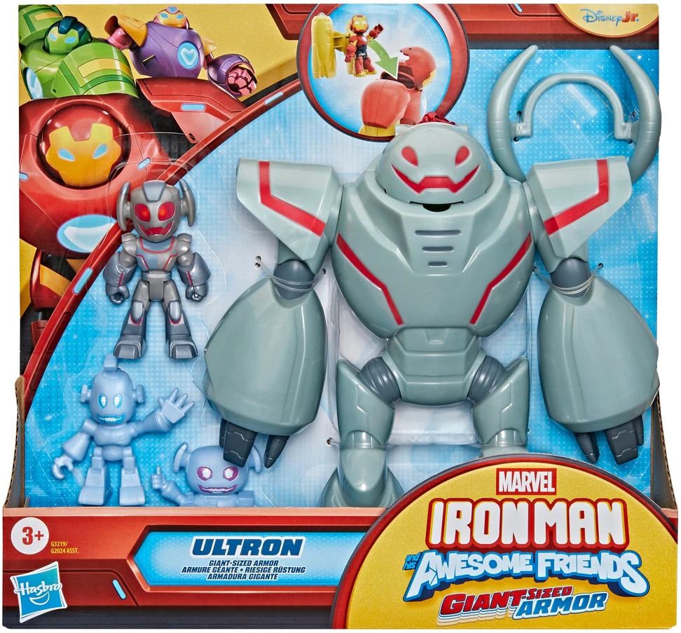 AVENGERS IRON MAN AND HIS AWESOME FRIENDS Šarvuotas gigantiškas herojus