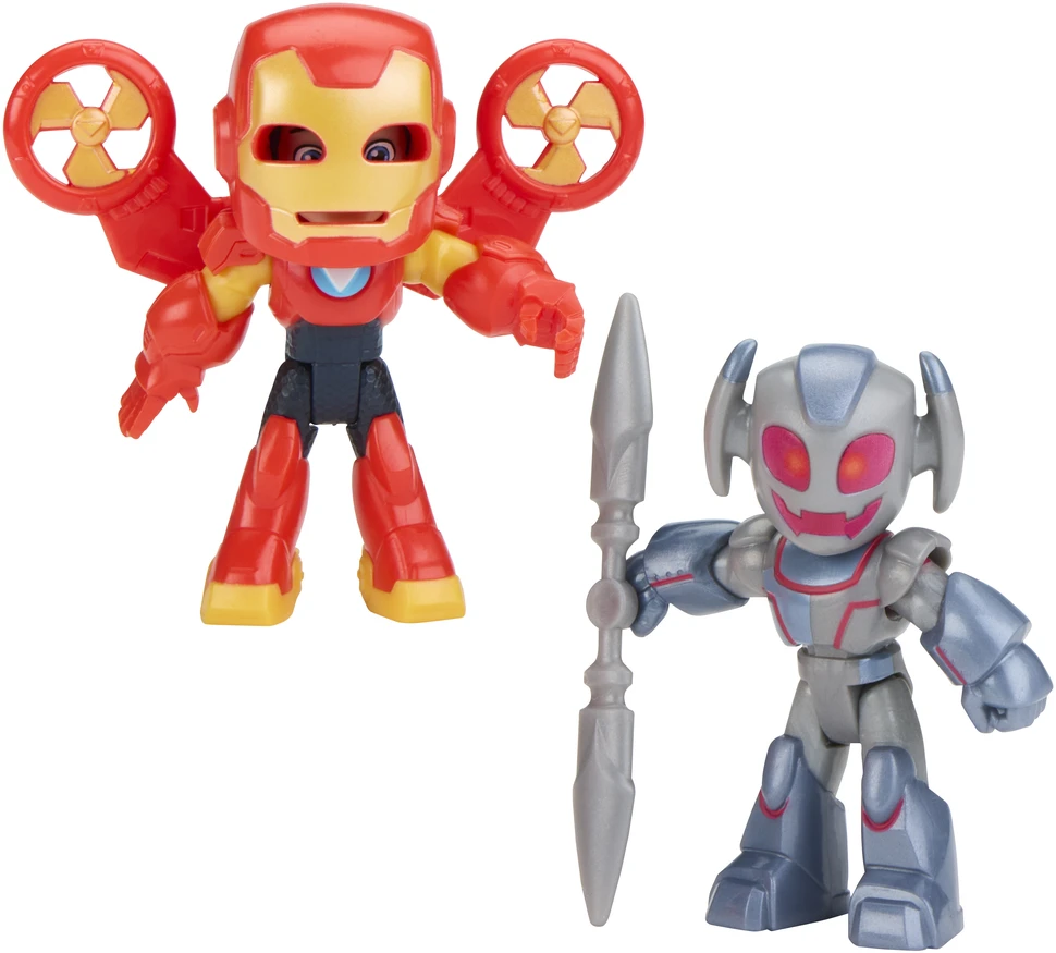 AVENGERS IRON MAN AND HIS AWESOME FRIENDS Figūrėlės, 2 vnt.