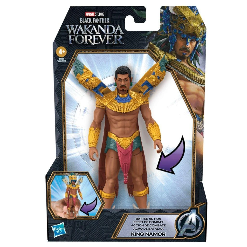 AVENGERS Juodas PANTHER Veiksmo figūrėlė, 15 cm