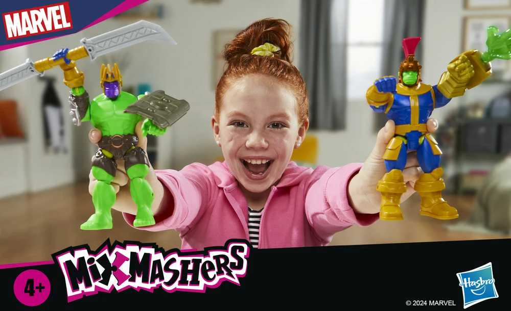 AVENGERS MIXMASHERS Herojaus figūrėlė „Deluxe“, 12,7 cm