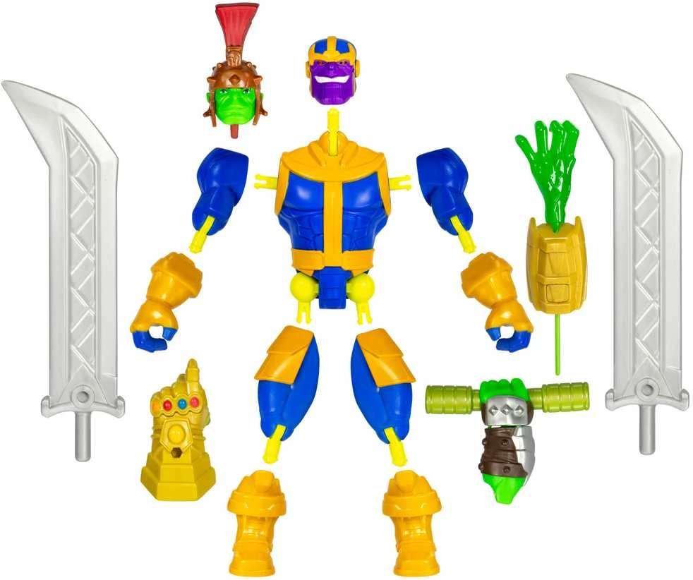 AVENGERS MIXMASHERS Herojaus figūrėlė „Deluxe“, 12,7 cm