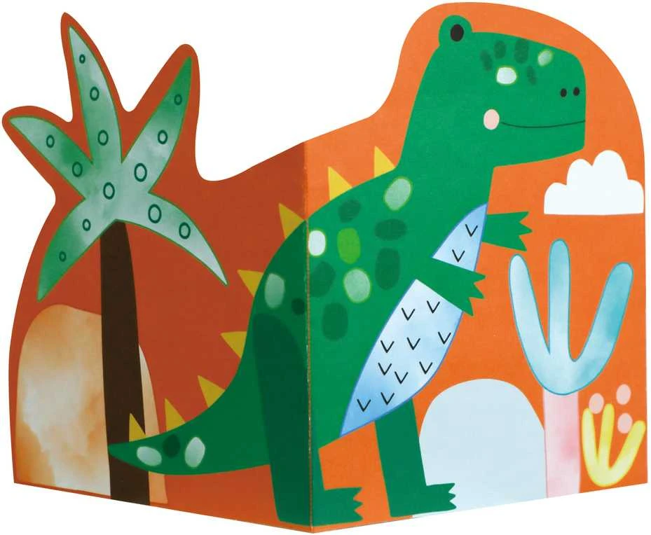 AVENIR Tapyba akvarele ir origami: Dinozaurai