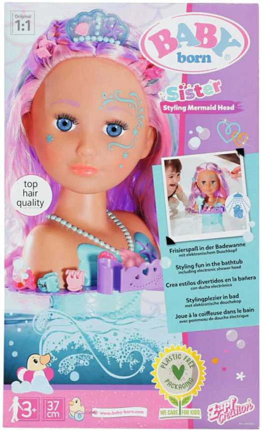 BABY BORN Lėlė-modelis „Undinėlė“