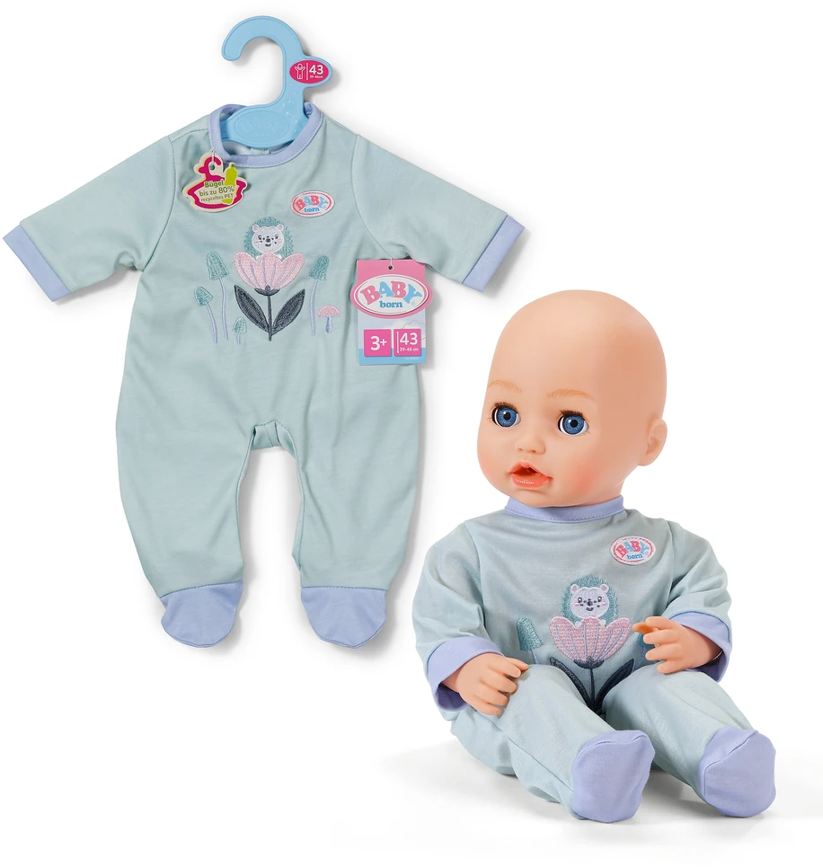Baby Born - romperis, mėtinis, 43 cm (840122)